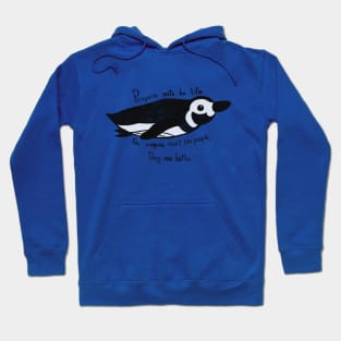 Penguins mate for life Hoodie